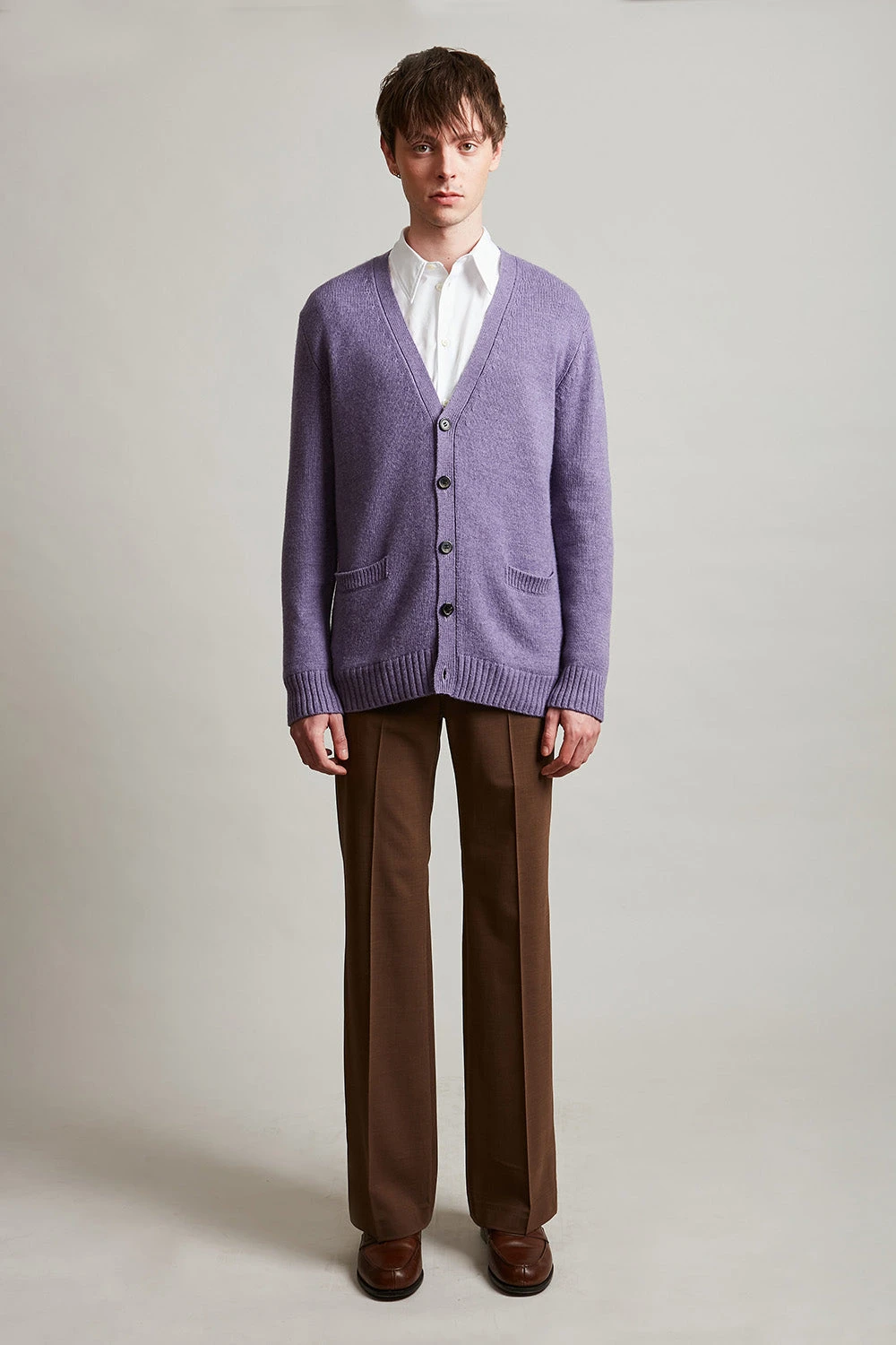 Cardigan En Maille De Laine Et Cachemire 5 Cardigan En Maille De Laine Et Cachemire - Image 3