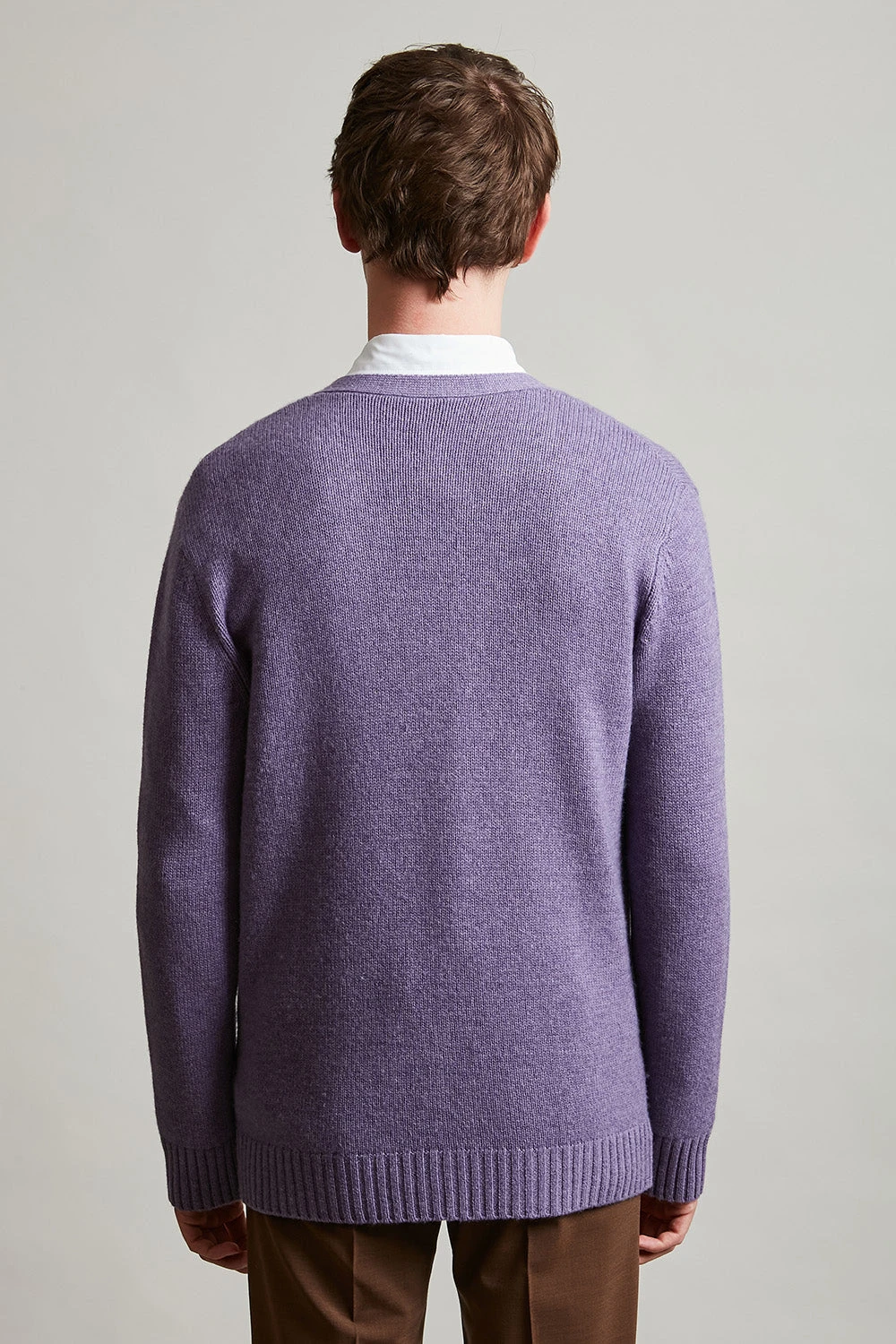 Cardigan En Maille De Laine Et Cachemire 6 Cardigan En Maille De Laine Et Cachemire - Image 4