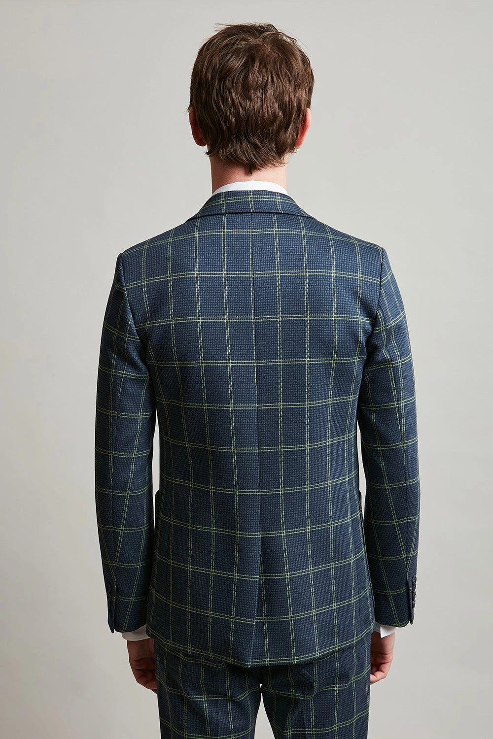 Veste Jersey Tissée En Italie Au Motif Jacquard 7 Veste Jersey Tissée En Italie Au Motif Jacquard - Image 5