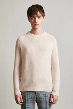 Pull Col Rond En Cachemire Et Laine 24 Pull Col Rond En Cachemire Et Laine -Élégance Soldes Snewyork 12 1