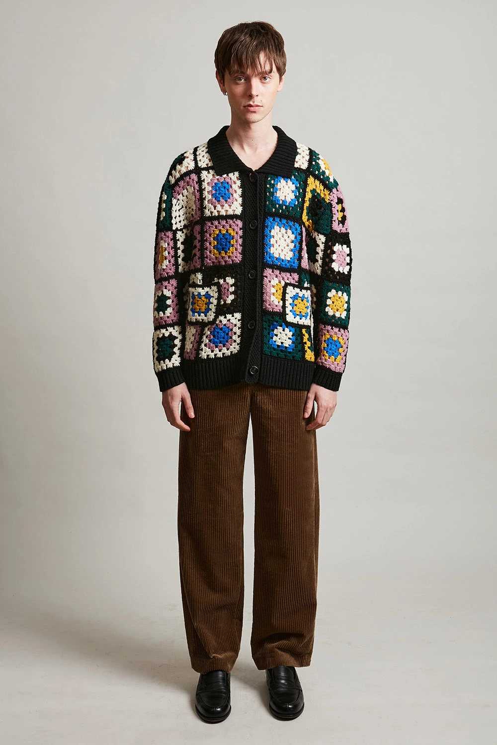 Cardigan Ample En Crochet à Motif Floral 7 Cardigan Ample En Crochet à Motif Floral - Image 5