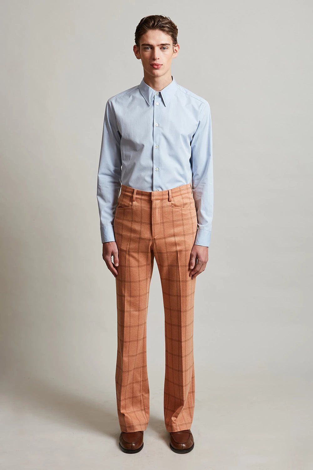 Pantalon Tailleur En Jersey Au Motif Jacquard Tissé En Italie 8 Pantalon Tailleur En Jersey Au Motif Jacquard Tissé En Italie - Image 6