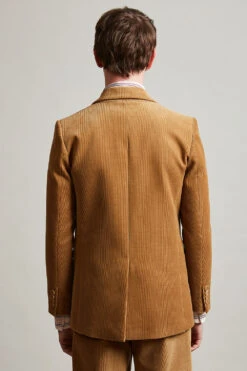 Veste Tailleur En Velours Côtelé De Coton -Élégance Soldes Svian 75 5