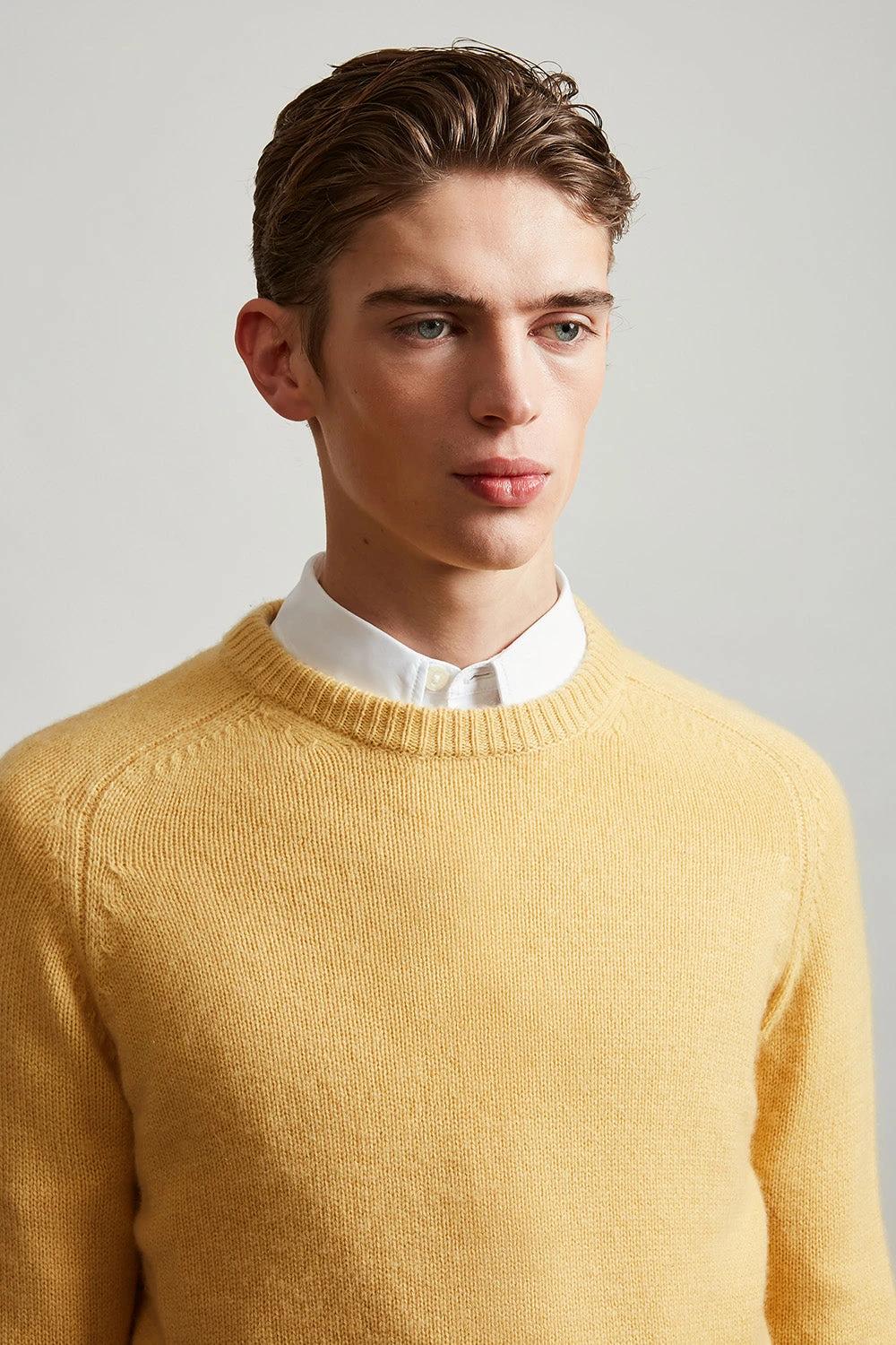 Pull Col Rond En Cachemire Et Laine 17 Pull Col Rond En Cachemire Et Laine - Image 15