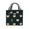 Tote Bag Imprimé Nounette -Élégance Soldes pja b834BLACK