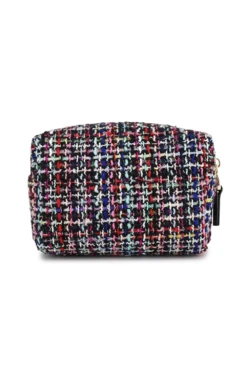 Pochette En Tweed Motif Nounette -Élégance Soldes pochettenoir4