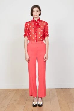 Pantalon De Coupe Ajustée Longueur Cheville -Élégance Soldes rguilain 407 2cfda05e 0d66 43c7 a1d9 c3368bacbfd8