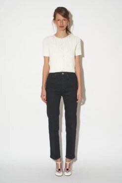 Cardigan Court à Manches Courtes -Élégance Soldes ss24 trigolo 1784