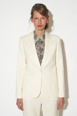 Veste Cintrée Au Simple Boutonnage 23 Veste Cintrée Au Simple Boutonnage -Élégance Soldes ss24 tzala 12 1811