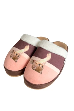 Chaussons Semelles épaisses Imprimés Chat -Élégance Soldes ssssss